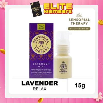 TIGER BALM Sensorial Therapy Lavender Relax (For Relaxing) 15g