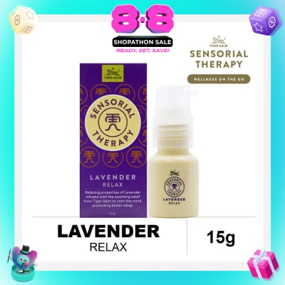 TIGER BALM - Sensorial Therapy Lavender Relax (For Relaxing) 15g