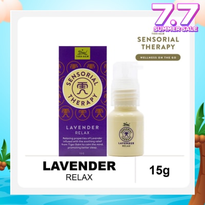 TIGER BALM Sensorial Therapy Lavender Relax (For Relaxing) 15g