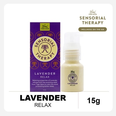 TIGER BALM Sensorial Therapy Lavender Relax (For Relaxing) 15g