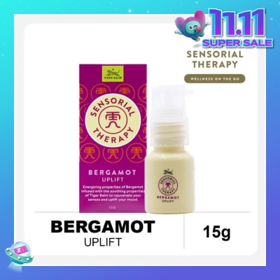 TIGER BALM Sensorial Therapy Bergamot Uplift (To Rejuvenate Senses & Uplift Mood ) 15g