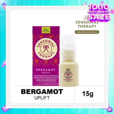 TIGER BALM Sensorial Therapy Bergamot Uplift (To Rejuvenate Senses & Uplift Mood ) 15g