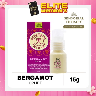TIGER BALM Sensorial Therapy Bergamot Uplift (To Rejuvenate Senses & Uplift Mood ) 15g