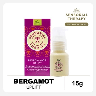 TIGER BALM Sensorial Therapy Bergamot Uplift (To Rejuvenate Senses & Uplift Mood ) 15g