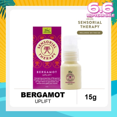 TIGER BALM Sensorial Therapy Bergamot Uplift (To Rejuvenate Senses & Uplift Mood ) 15g