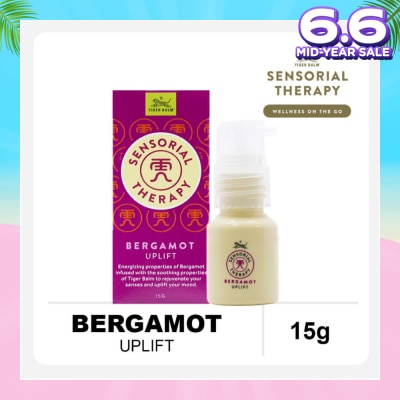 TIGER BALM Sensorial Therapy Bergamot Uplift (To Rejuvenate Senses & Uplift Mood ) 15g