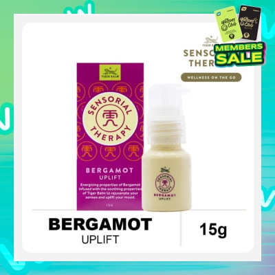 TIGER BALM Sensorial Therapy Bergamot Uplift (To Rejuvenate Senses & Uplift Mood ) 15g