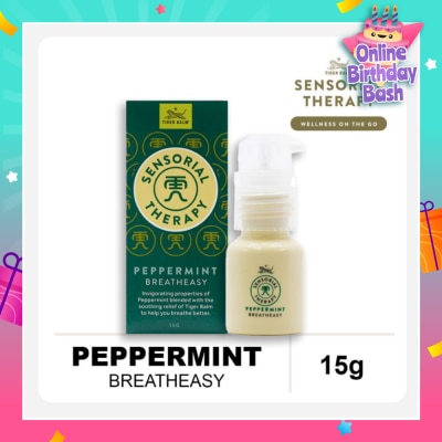 TIGER BALM Sensorial Therapy Peppermint Breatheasy (To Help Breath Better) 15g