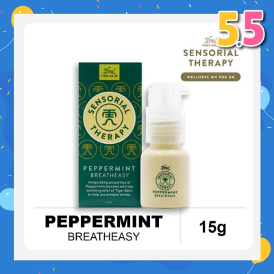 TIGER BALM Sensorial Therapy Peppermint Breatheasy (To Help Breath Better) 15g