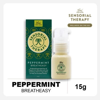 TIGER BALM Sensorial Therapy Peppermint Breatheasy (To Help Breath Better) 15g