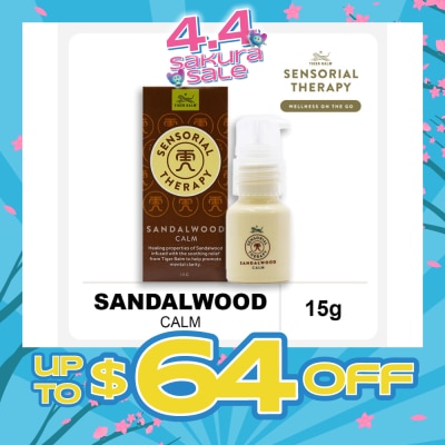 TIGER BALM - Sensorial Therapy Sandalwood Calm (To Help Promote Mental Clarity) 15g