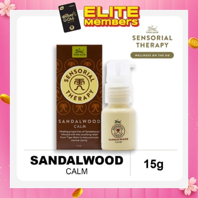 TIGER BALM Sensorial Therapy Sandalwood Calm (To Help Promote Mental Clarity) 15g