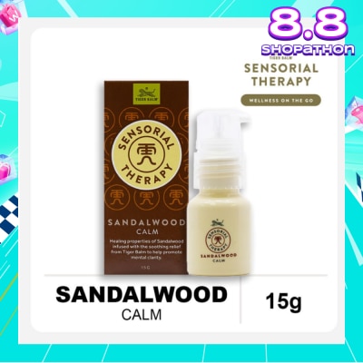 TIGER BALM Sensorial Therapy Sandalwood Calm (To Help Promote Mental Clarity) 15g