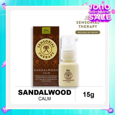 TIGER BALM Sensorial Therapy Sandalwood Calm (To Help Promote Mental Clarity) 15g