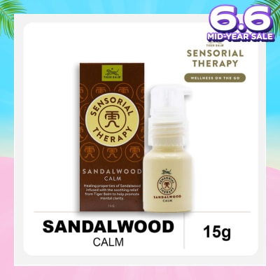 TIGER BALM Sensorial Therapy Sandalwood Calm (To Help Promote Mental Clarity) 15g