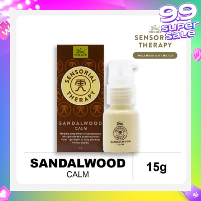 TIGER BALM Sensorial Therapy Sandalwood Calm (To Help Promote Mental Clarity) 15g
