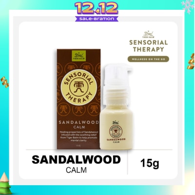 TIGER BALM Sensorial Therapy Sandalwood Calm (To Help Promote Mental Clarity) 15g