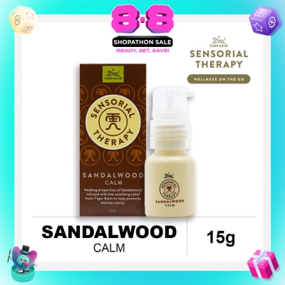 TIGER BALM - Sensorial Therapy Sandalwood Calm (To Help Promote Mental Clarity) 15g