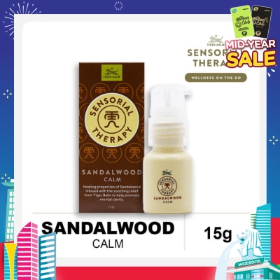 TIGER BALM Sensorial Therapy Sandalwood Calm (To Help Promote Mental Clarity) 15g