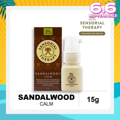 TIGER BALM Sensorial Therapy Sandalwood Calm (To Help Promote Mental Clarity) 15g