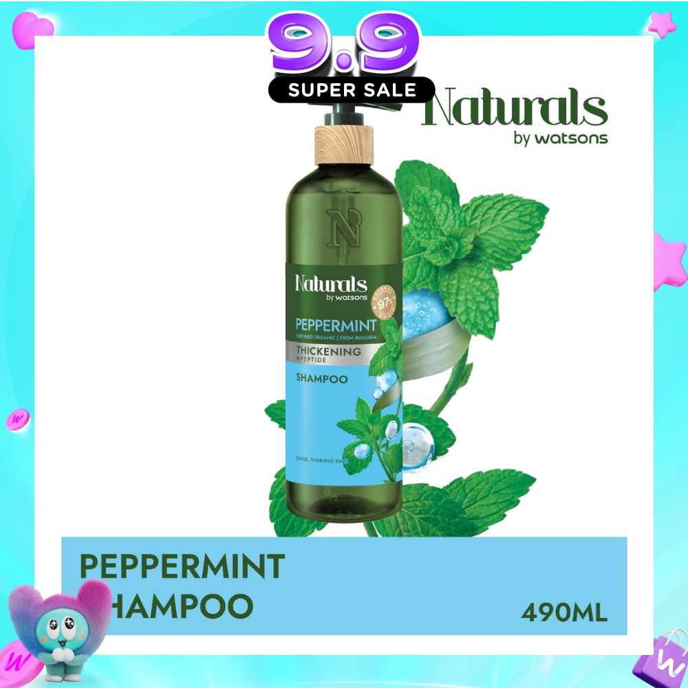Peppermint + Peptide Thickening Shampoo 490ml image