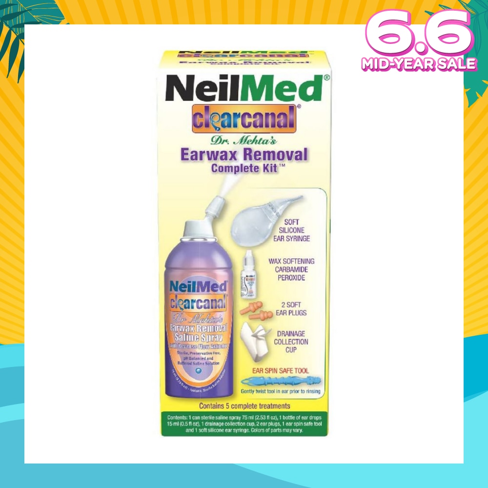 Clearcanal Ear Wax Removal Kit 75ml