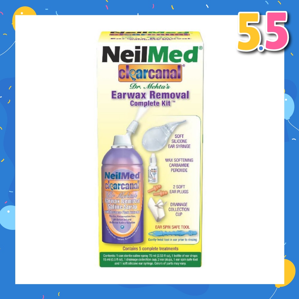 Clearcanal Ear Wax Removal Kit 75ml