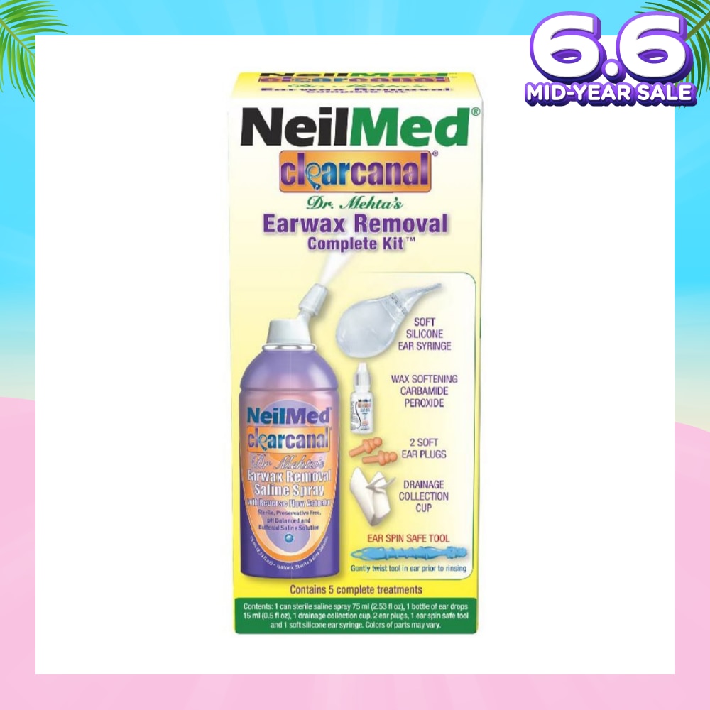 Clearcanal Ear Wax Removal Kit 75ml