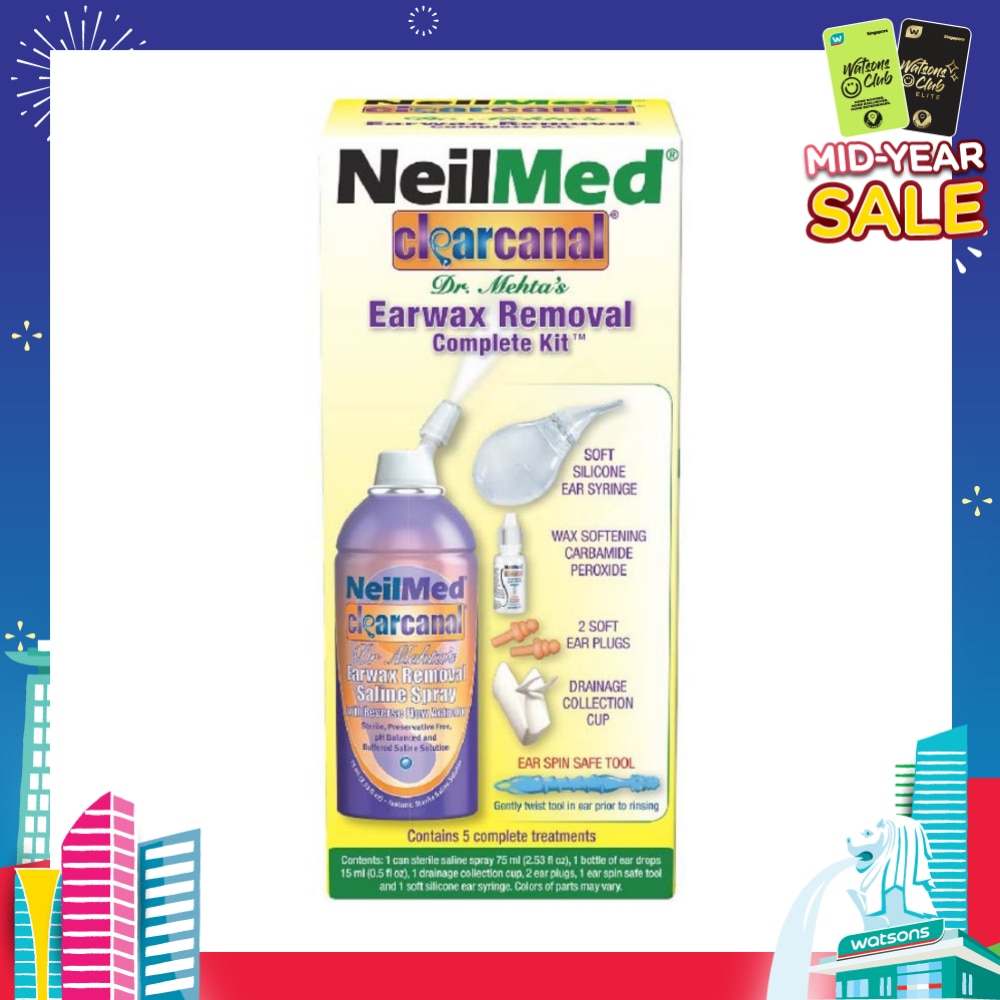 Clearcanal Ear Wax Removal Kit 75ml