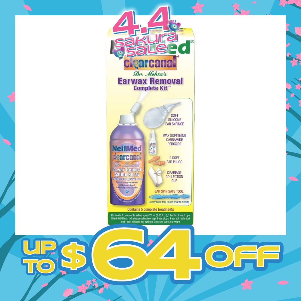 Clearcanal Ear Wax Removal Kit 75ml