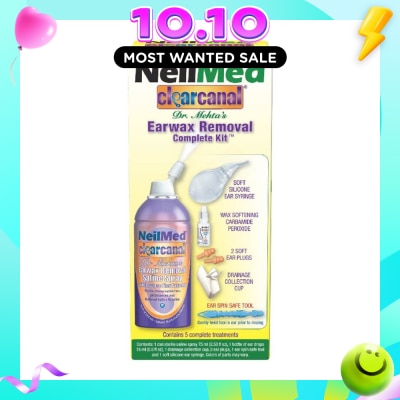NEILMED Clearcanal Ear Wax Removal Kit 75ml image