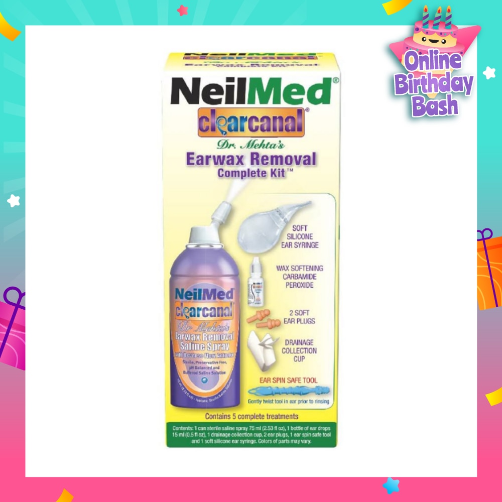 Clearcanal Ear Wax Removal Kit 75ml