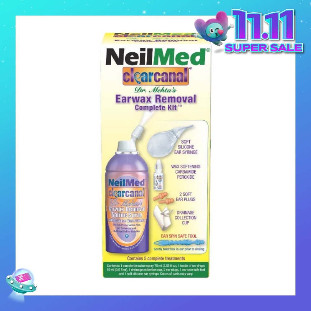 Clearcanal Ear Wax Removal Kit 75ml (Expiry: Jul`2026)