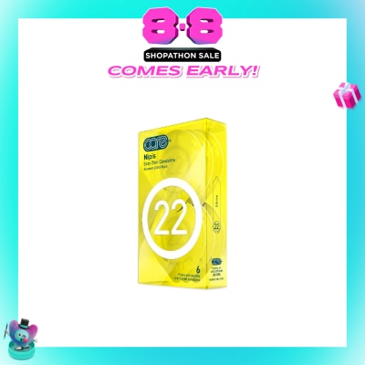 CARE - 22 Nipis Skin Thin Condoms 6s
