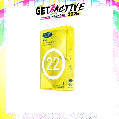 CARE - 22 Nipis Skin Thin Condoms 6s image