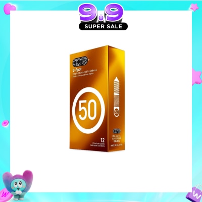 CARE - 50 G-Spot Tropical Flavoured G Condom (With Extra Lubricant) 12s image