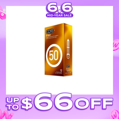 CARE - 50 G-Spot Tropical Flavoured G Condom (With Extra Lubricant) 12s