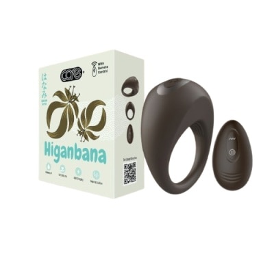 CARE Hanami Higanbana Vibrating Penile Ring Soft Silicone 1s