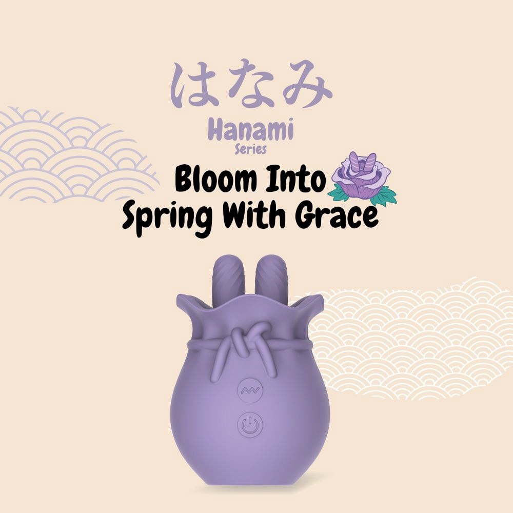 Hanami Benibara Dual Tip Massager Soft Silicone 1s