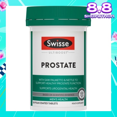 SWISSE Ultiboost Prostate Tablet (Supports Healthy Prostate Function  + Maintains Healthy Male Reproductive System) 50s