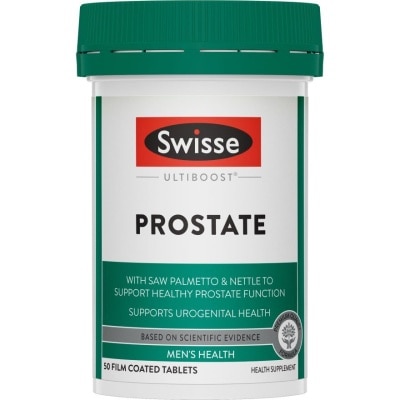 SWISSE Ultiboost Prostate Tablet (Supports Healthy Prostate Function  + Maintains Healthy Male Reproductive System) 50s