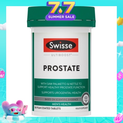 SWISSE - Ultiboost Prostate Tablet (Supports Healthy Prostate Function + Maintains Healthy Male Reproductive System) 50s