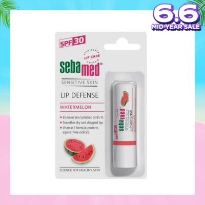 SEBAMED Lip Defense SPF30 Watermelon (Smoothes Dry & Chapped Lips) 1s