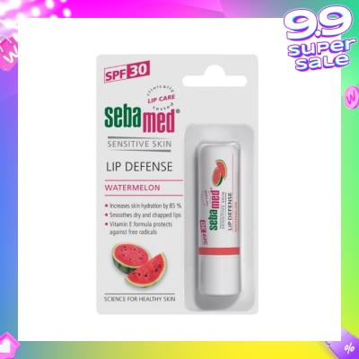 SEBAMED Lip Defense SPF30 Watermelon (Smoothes Dry & Chapped Lips) 1s