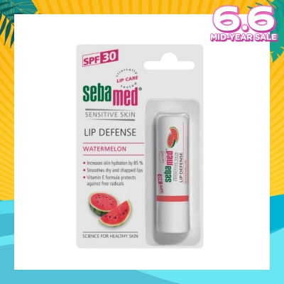 SEBAMED Lip Defense SPF30 Watermelon (Smoothes Dry & Chapped Lips) 1s