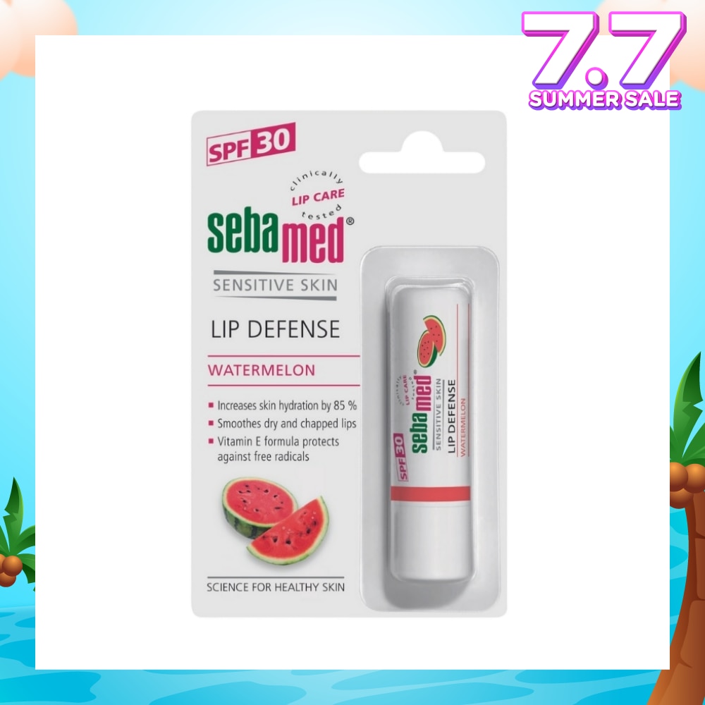 Lip Defense SPF30 Watermelon (Smoothes Dry & Chapped Lips) 1s
