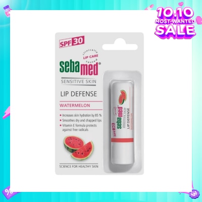SEBAMED Lip Defense SPF30 Watermelon (Smoothes Dry & Chapped Lips) 1s
