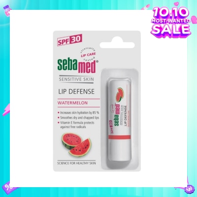 SEBAMED Lip Defense SPF30 Watermelon (Smoothes Dry & Chapped Lips) 1s