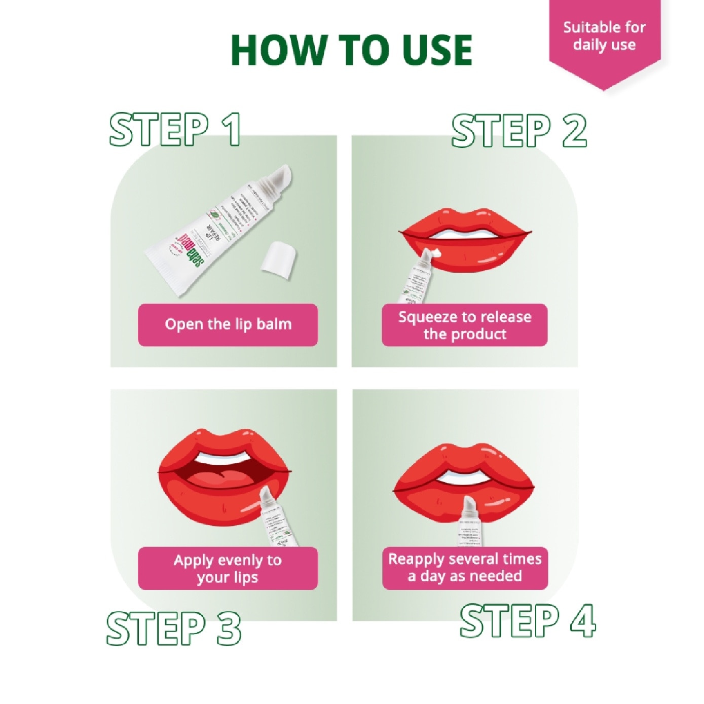 Lip Repair For Chapped Lips (Perfume-Free) 10ml