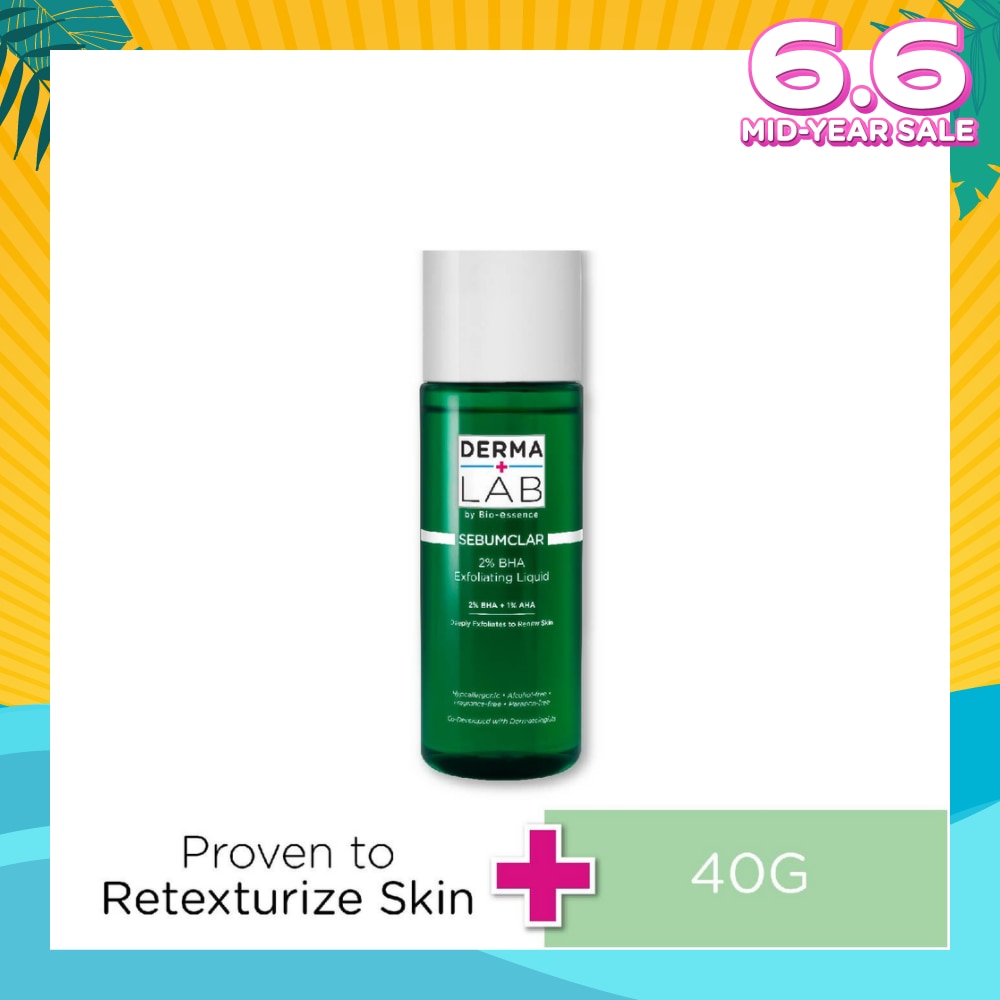 Sebumclar 2% Bha Exfoliating Liquid (2% BHA  + 1% AHA Deeply Exfoliates To Renew Skin) 160ml
